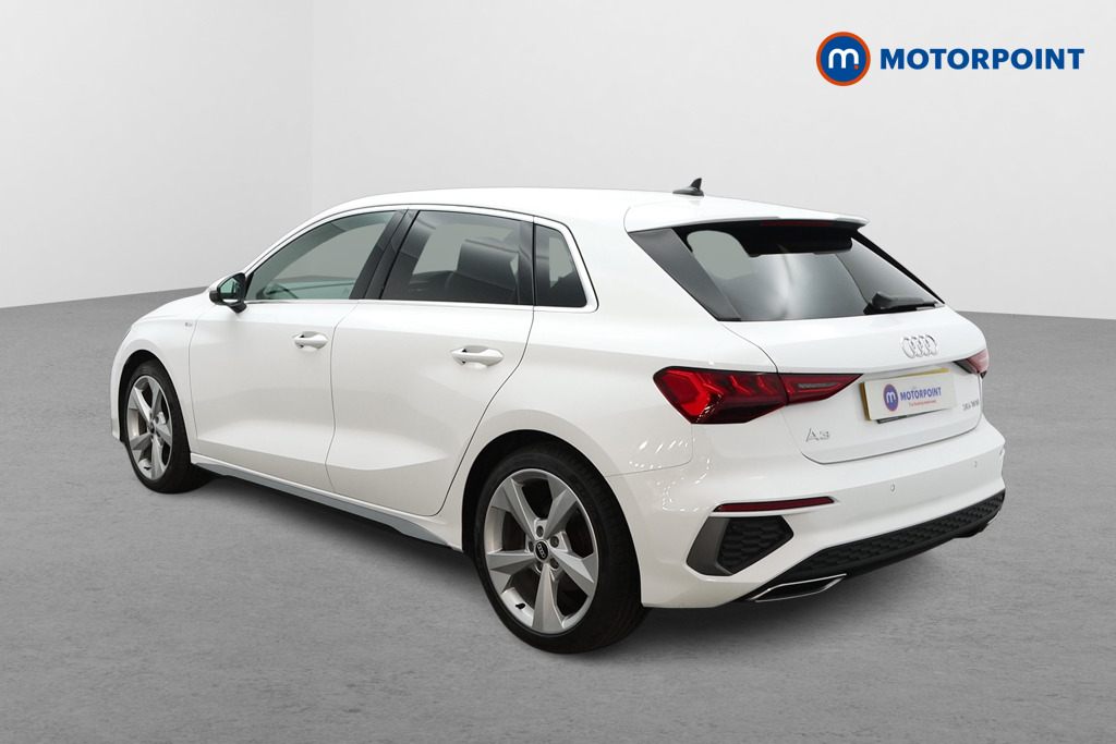 Audi A3 S Line Manual Petrol Hatchback - Stock Number (1595149) - Passenger side rear corner