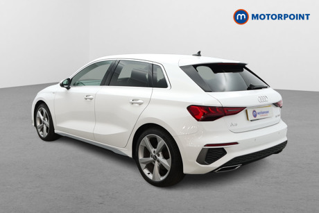 Audi A3 S Line Manual Petrol Hatchback - Stock Number (1595149) - Passenger side rear corner