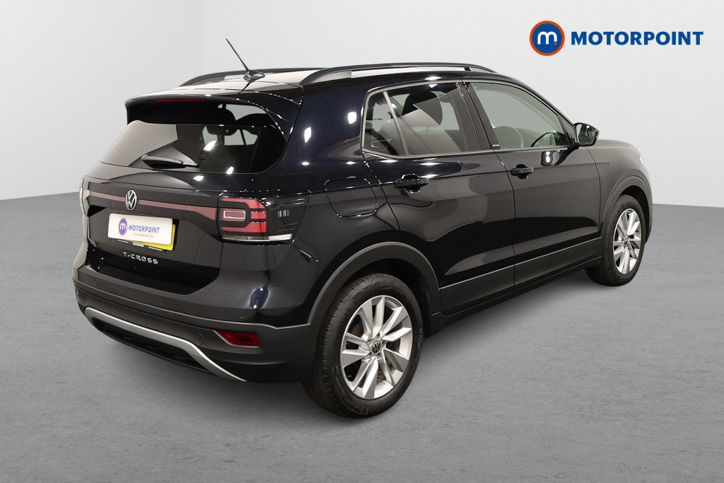 Volkswagen T-Cross Active Manual Petrol SUV - Stock Number (1593459) - Drivers side rear corner