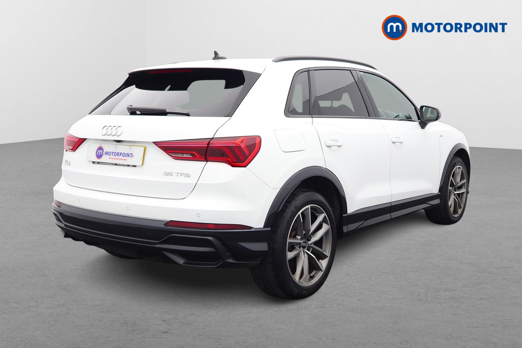 Audi Q3 Black Edition Automatic Petrol SUV - Stock Number (1595471) - Drivers side rear corner