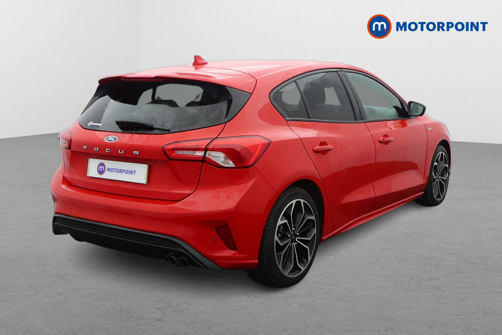 Ford Focus St-Line X Manual Petrol Hatchback - Stock Number (1596336) - Drivers side rear corner