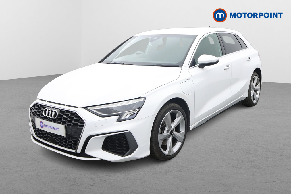 Audi A3 S Line Automatic Petrol Plug-In Hybrid Hatchback - Stock Number (1596405) - Passenger side front corner