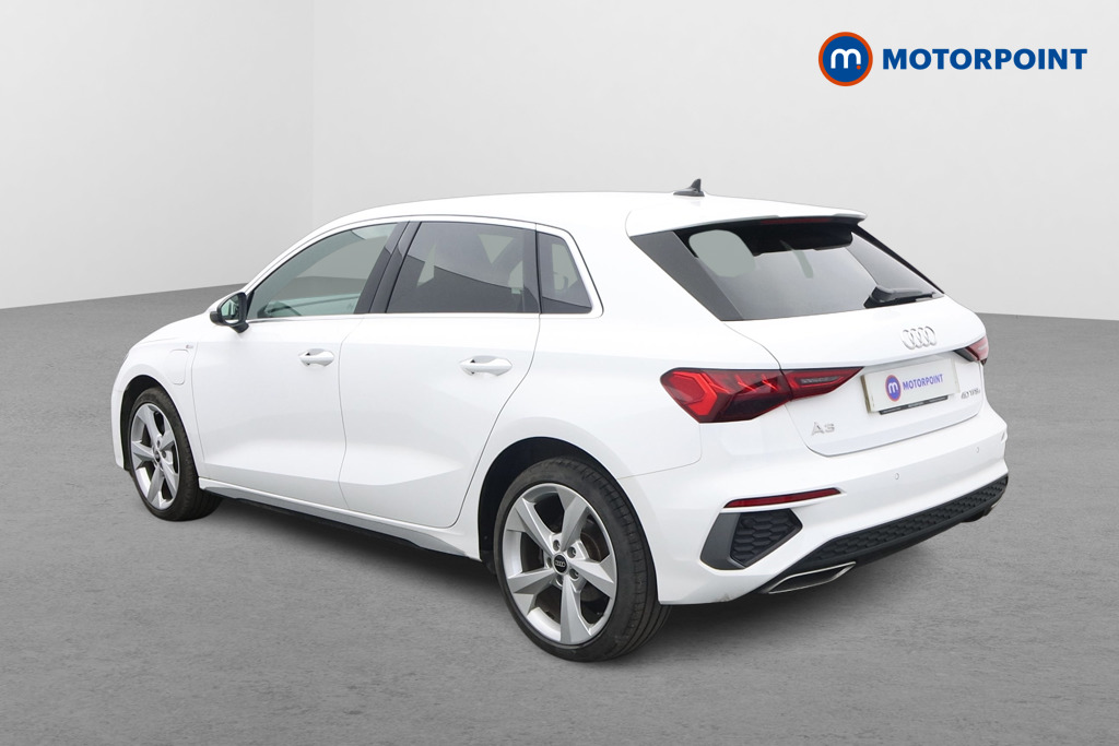 Audi A3 S Line Automatic Petrol Plug-In Hybrid Hatchback - Stock Number (1596405) - Passenger side rear corner