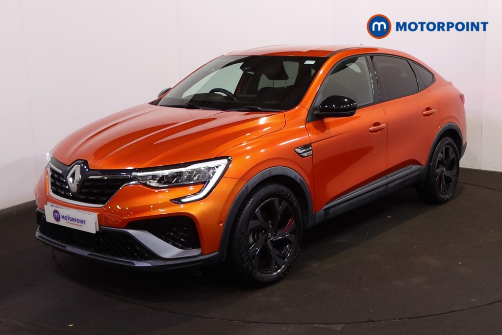 Renault Arkana R.S. Line Automatic Petrol-Electric Hybrid SUV - Stock Number (1596520) - Passenger side front corner