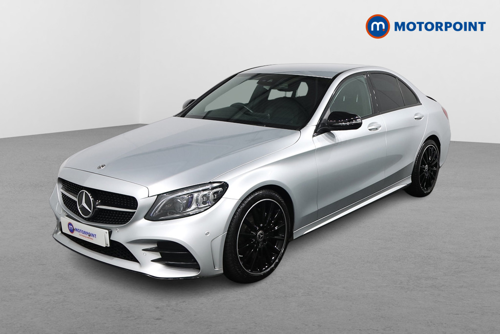 Mercedes-Benz C Class Amg Line Night Edition Automatic Diesel Saloon - Stock Number (1596632) - Passenger side front corner