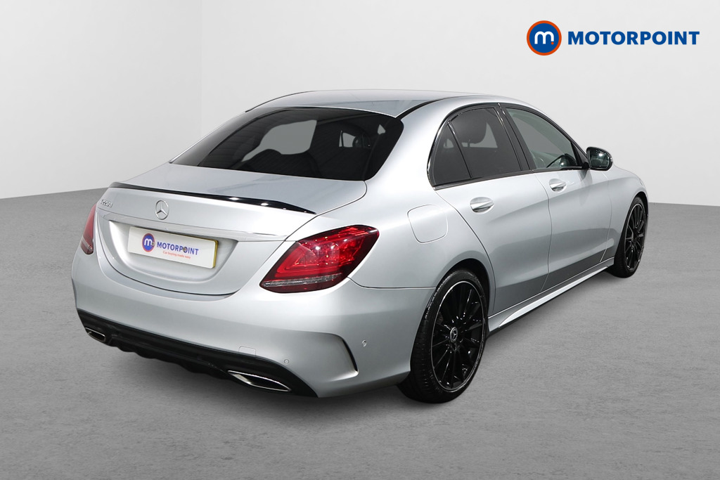 Mercedes-Benz C Class Amg Line Night Edition Automatic Diesel Saloon - Stock Number (1596632) - Drivers side rear corner
