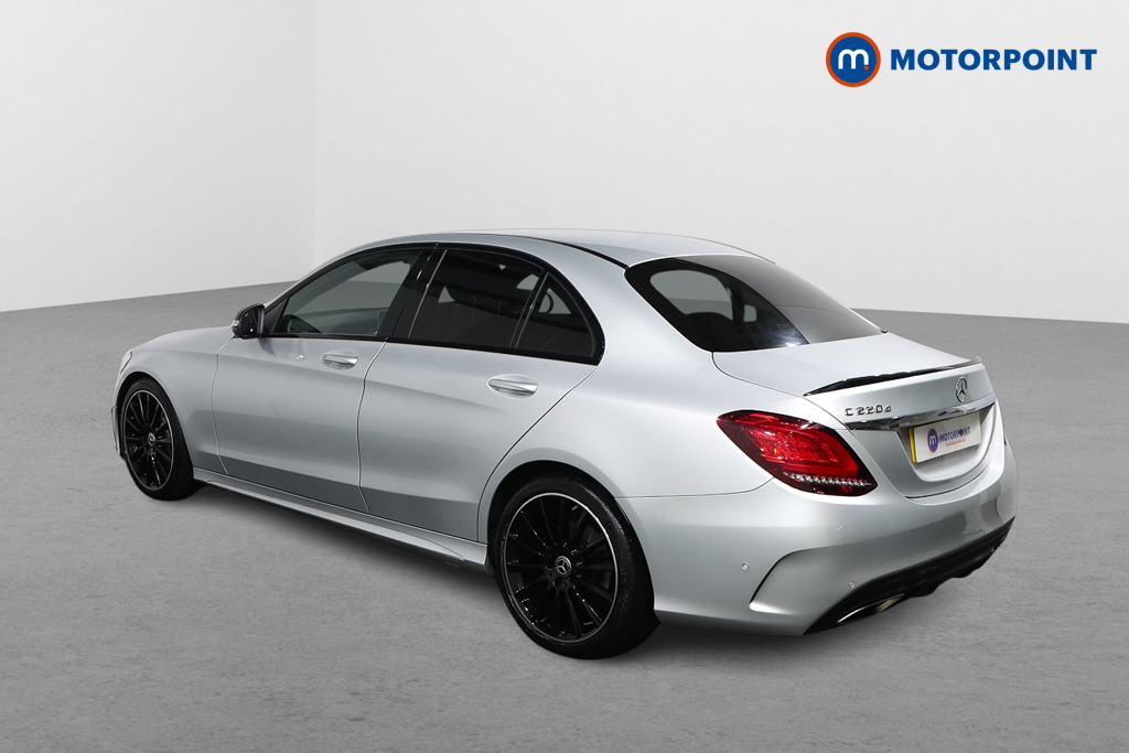 Mercedes-Benz C Class Amg Line Night Edition Automatic Diesel Saloon - Stock Number (1596632) - Passenger side rear corner