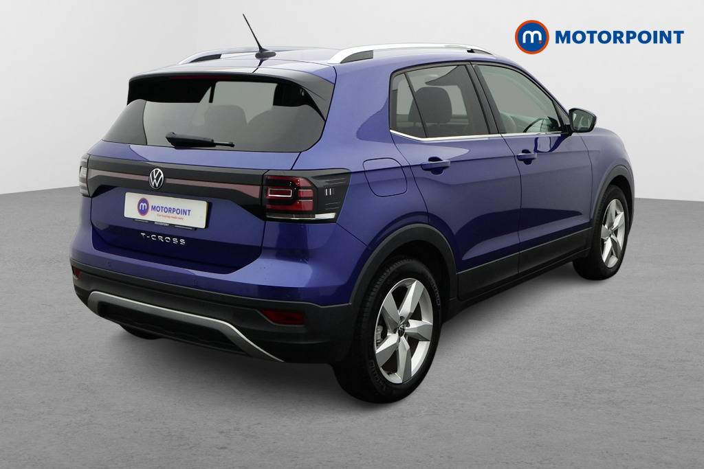 Volkswagen T-Cross SEL Automatic Petrol SUV - Stock Number (1596829) - Drivers side rear corner
