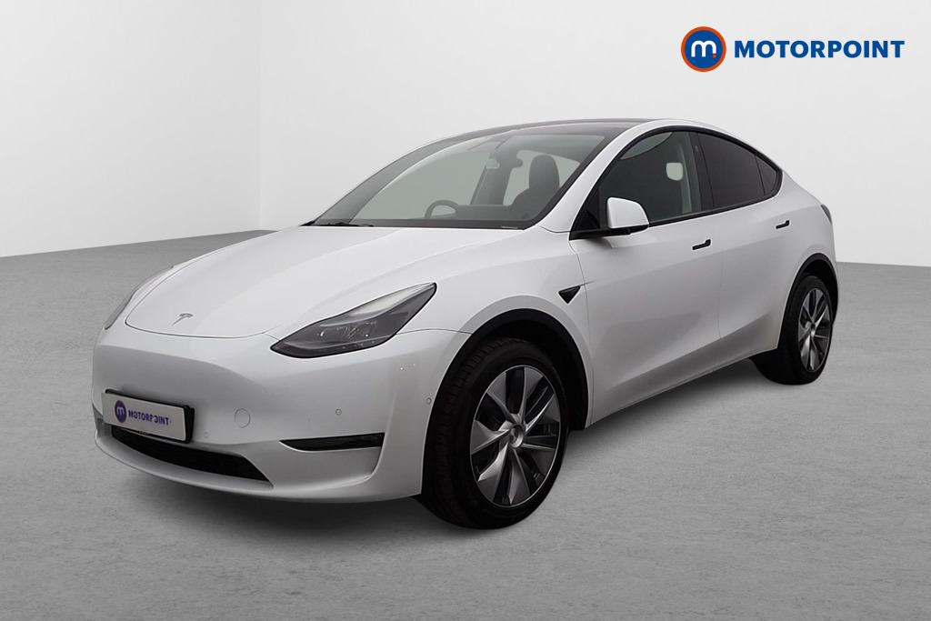 Tesla Model Y Long Range Automatic Electric SUV - Stock Number (1597612) - Passenger side front corner