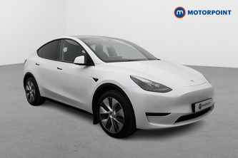 Tesla Model Y Long Range Automatic Electric SUV - Stock Number (1597612) - Drivers side front corner