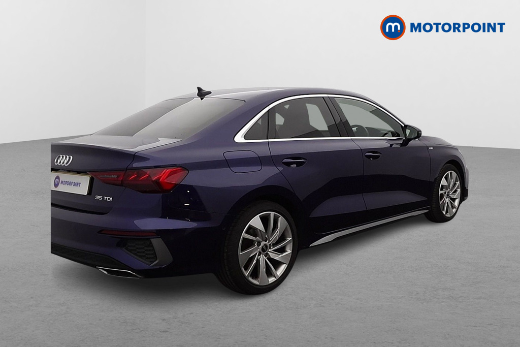 Audi A3 S Line Automatic Diesel Saloon - Stock Number (1575260) - Drivers side rear corner