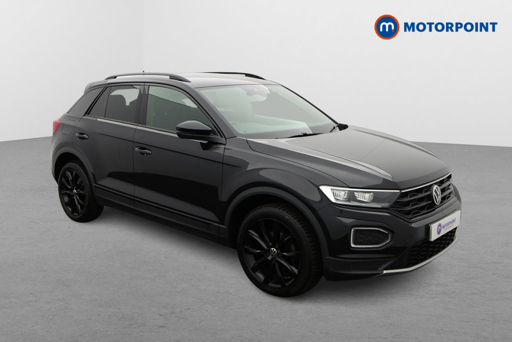 Volkswagen T-Roc Black Edition Automatic Petrol SUV - Stock Number (1589855) - Drivers side front corner