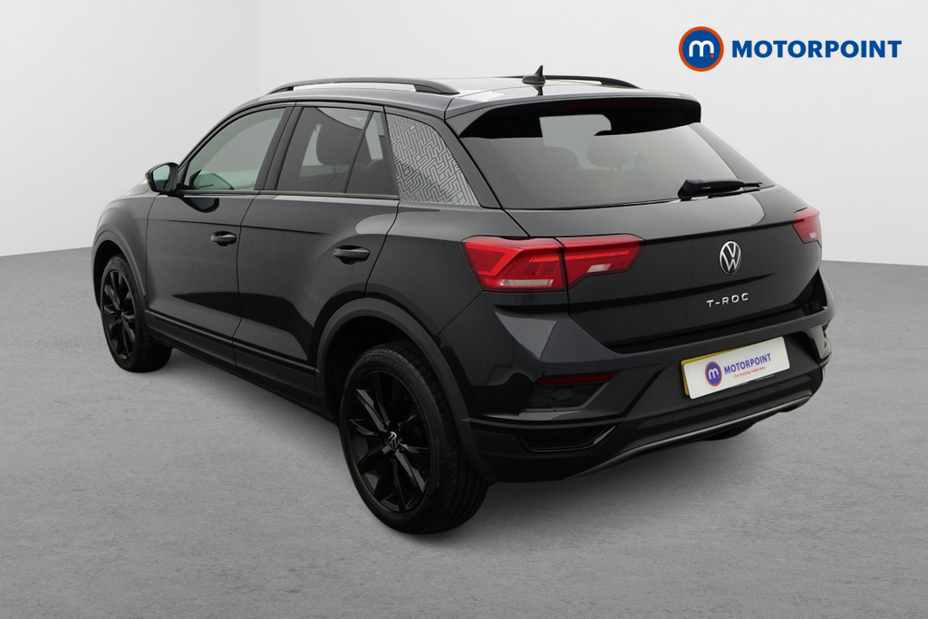 Volkswagen T-Roc Black Edition Automatic Petrol SUV - Stock Number (1589855) - Passenger side rear corner