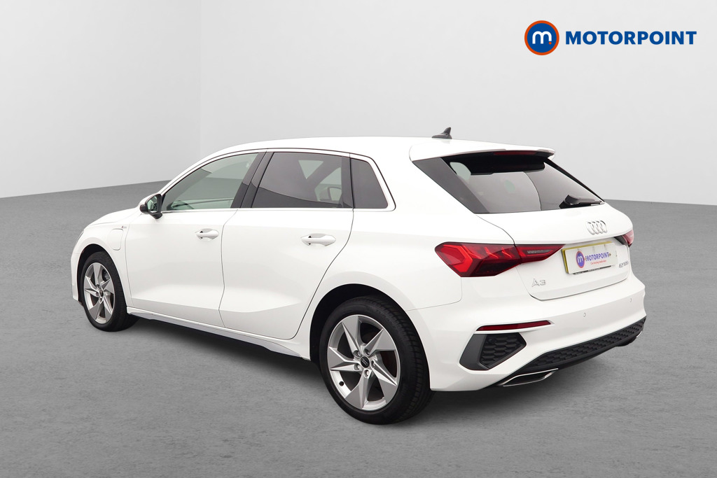 Audi A3 S Line Automatic Petrol Plug-In Hybrid Hatchback - Stock Number (1597212) - Passenger side rear corner