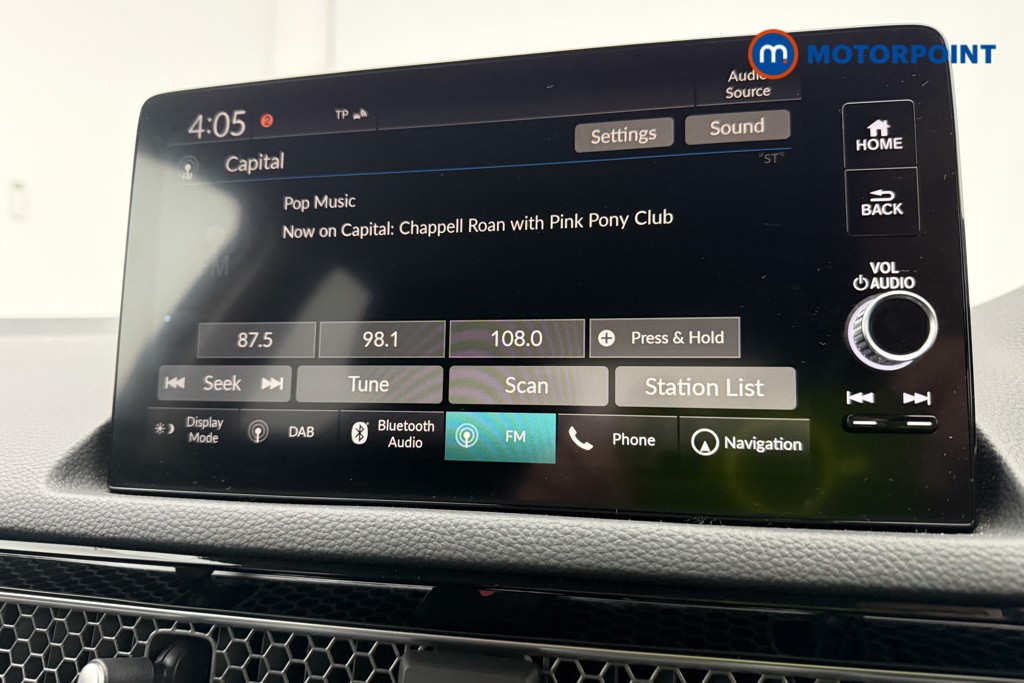 Honda Civic Elegance Automatic Petrol-Electric Hybrid Hatchback - Stock Number (1598007) - 4th supplementary image