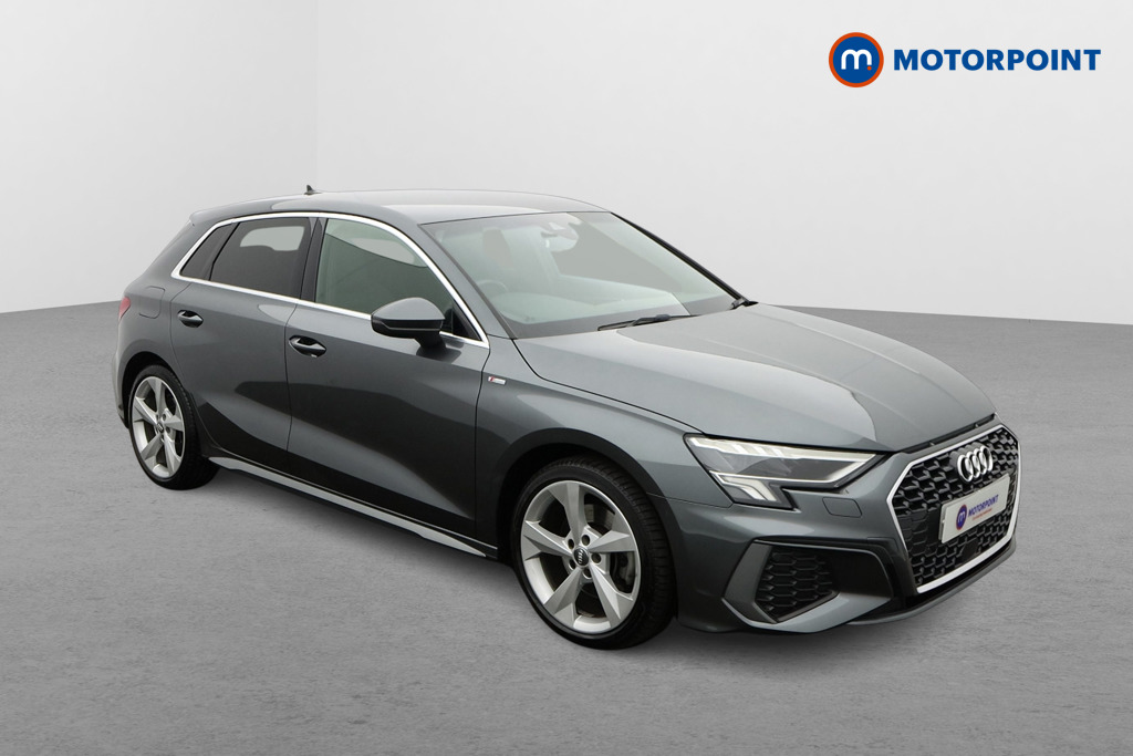 Audi A3 S Line Manual Petrol Hatchback - Stock Number (1598107) - Drivers side front corner