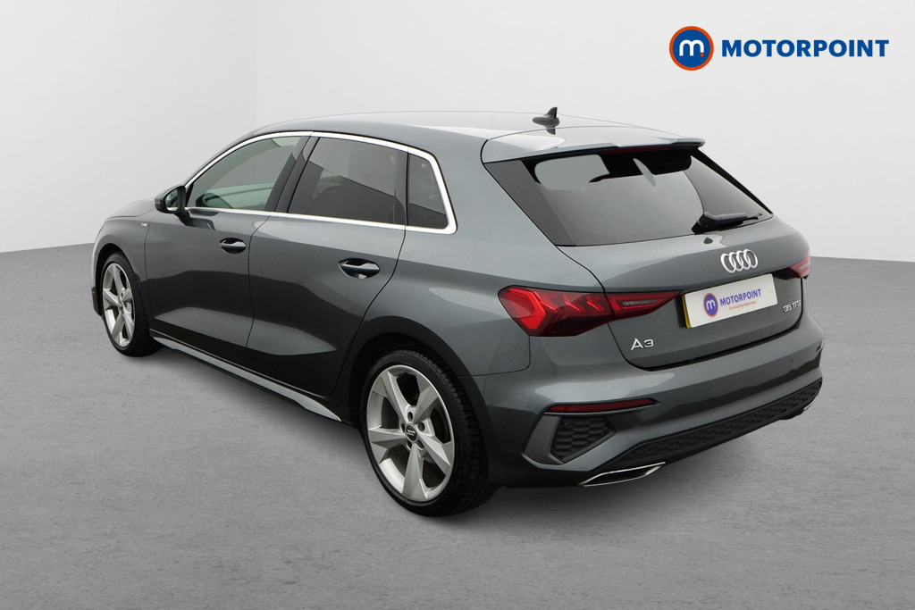 Audi A3 S Line Manual Petrol Hatchback - Stock Number (1598107) - Passenger side rear corner
