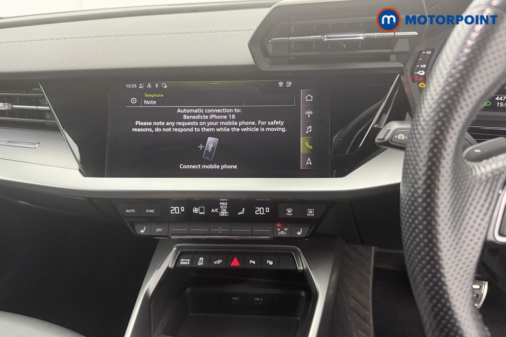 Audi A3 S Line Automatic Petrol Plug-In Hybrid Hatchback - Stock Number (1567565) - 23rd supplementary image