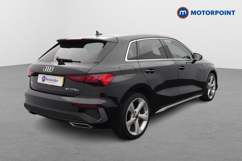 Audi A3 S Line Automatic Petrol Plug-In Hybrid Hatchback - Stock Number (1567565) - Drivers side rear corner