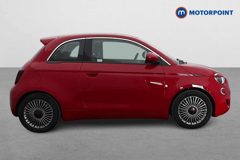 Fiat 500 RED Automatic Electric Hatchback - Stock Number (1586219) - Drivers side