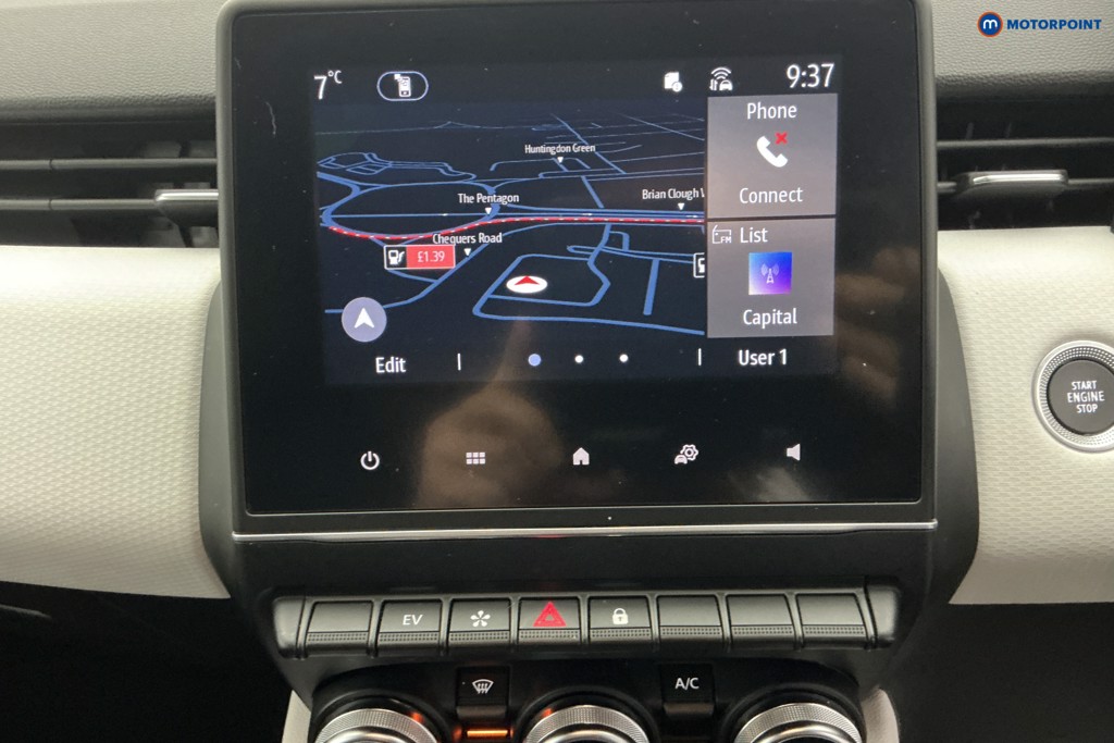 Renault Clio Techno Automatic Petrol-Electric Hybrid Hatchback - Stock Number (1588148) - 2nd supplementary image