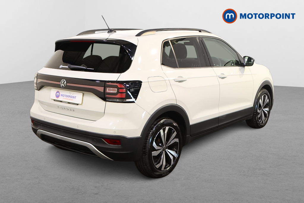 Volkswagen T-Cross Black Edition Automatic Petrol SUV - Stock Number (1591932) - Drivers side rear corner