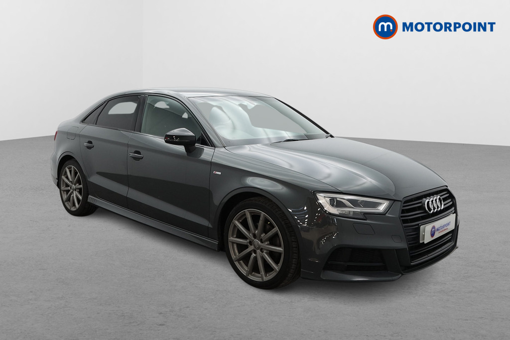 Audi A3 Black Edition Manual Petrol Saloon - Stock Number (1594308) - Drivers side front corner