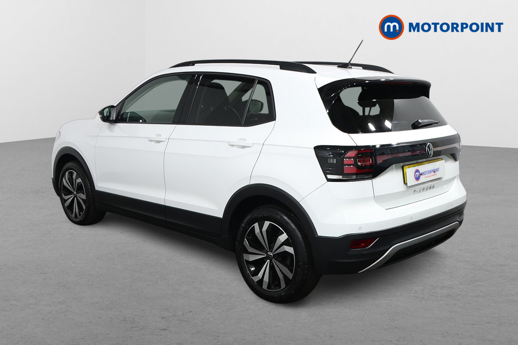 Volkswagen T-Cross Black Edition Manual Petrol SUV - Stock Number (1594859) - Passenger side rear corner