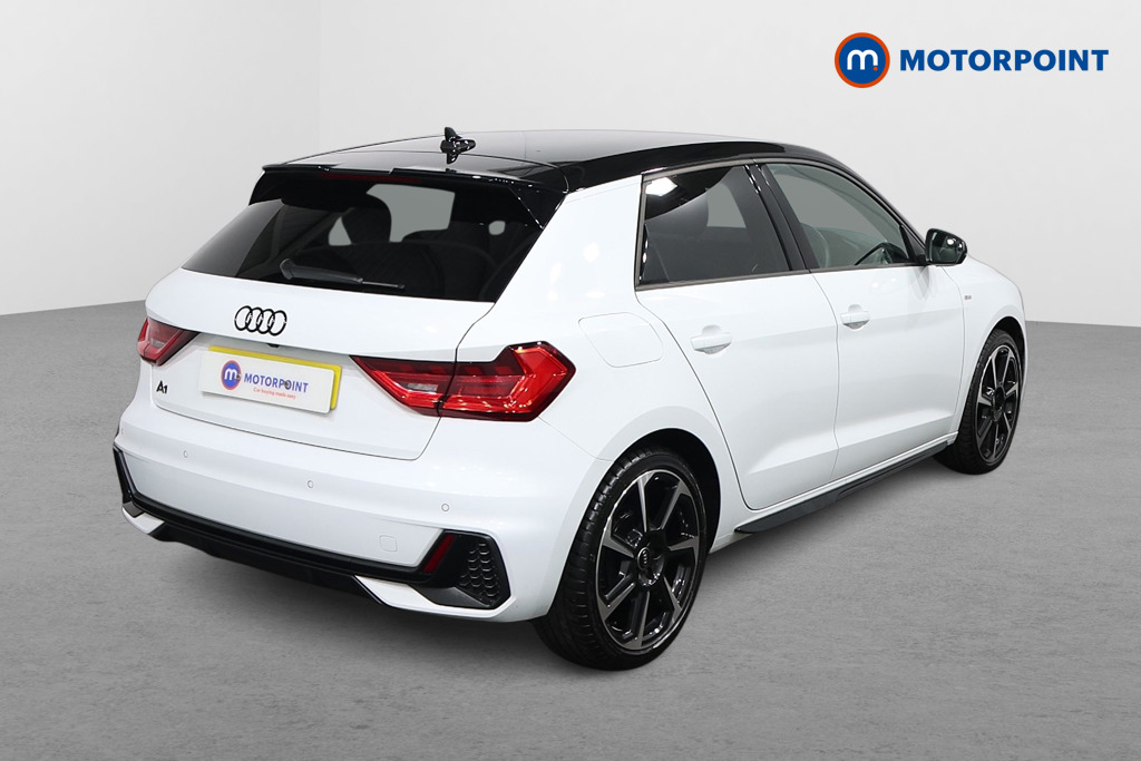 Audi A1 Black Edition Automatic Petrol Hatchback - Stock Number (1596131) - Drivers side rear corner