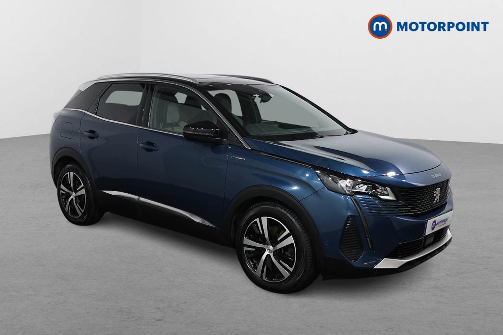 Peugeot 3008 Gt Premium Automatic Petrol Plug-In Hybrid SUV - Stock Number (1596182) - Drivers side front corner