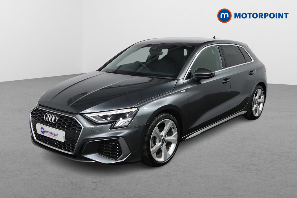 Audi A3 S Line Automatic Petrol Hatchback - Stock Number (1596395) - Passenger side front corner