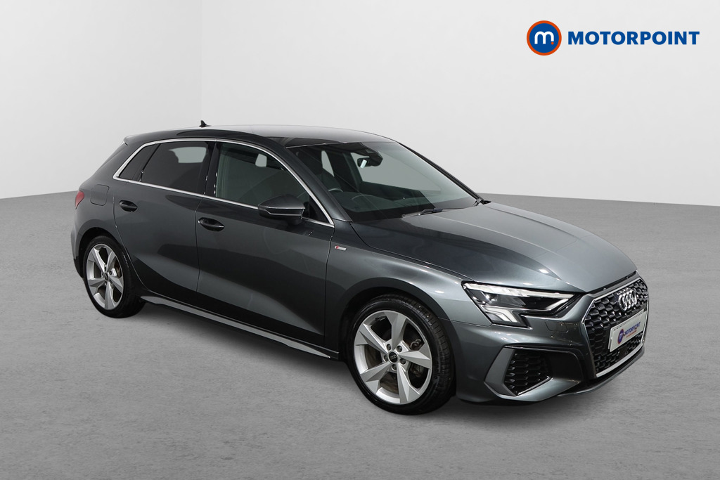 Audi A3 S Line Automatic Petrol Hatchback - Stock Number (1596395) - Drivers side front corner