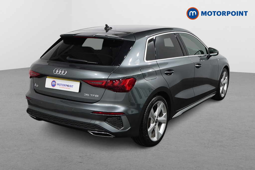 Audi A3 S Line Automatic Petrol Hatchback - Stock Number (1596395) - Drivers side rear corner