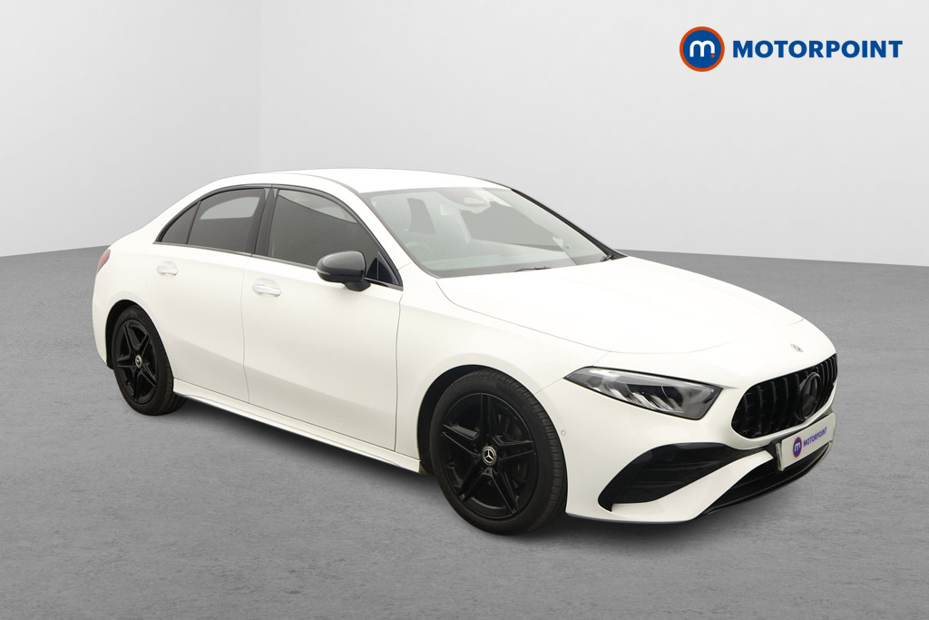 Mercedes-Benz A Class Amg Line Automatic Petrol Saloon - Stock Number (1597241) - Drivers side front corner