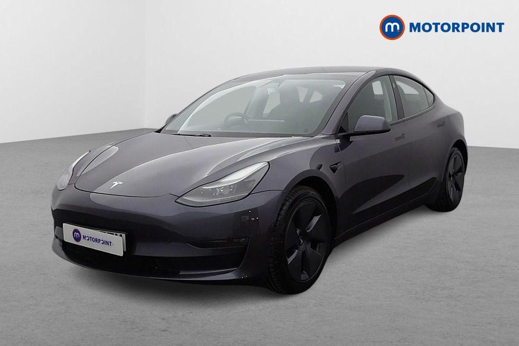 Tesla Model 3 Long Range Automatic Electric Saloon - Stock Number (1597605) - Passenger side front corner