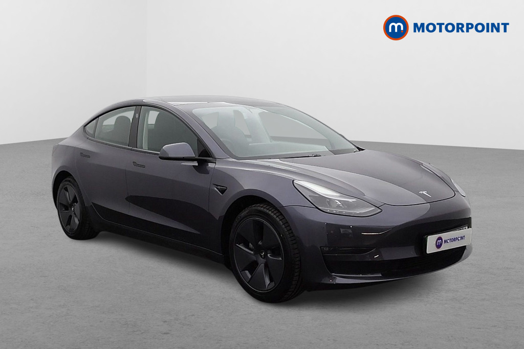 Tesla Model 3 Long Range Automatic Electric Saloon - Stock Number (1597605) - Drivers side front corner