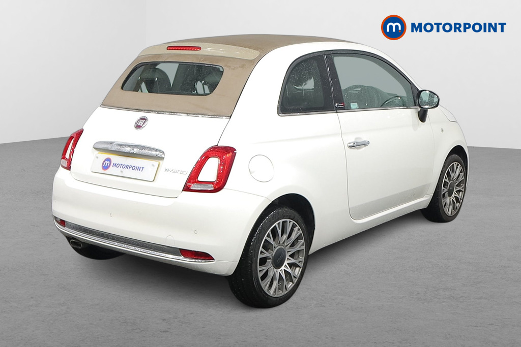 Fiat 500 Star Manual Petrol Convertible - Stock Number (1587426) - Drivers side rear corner