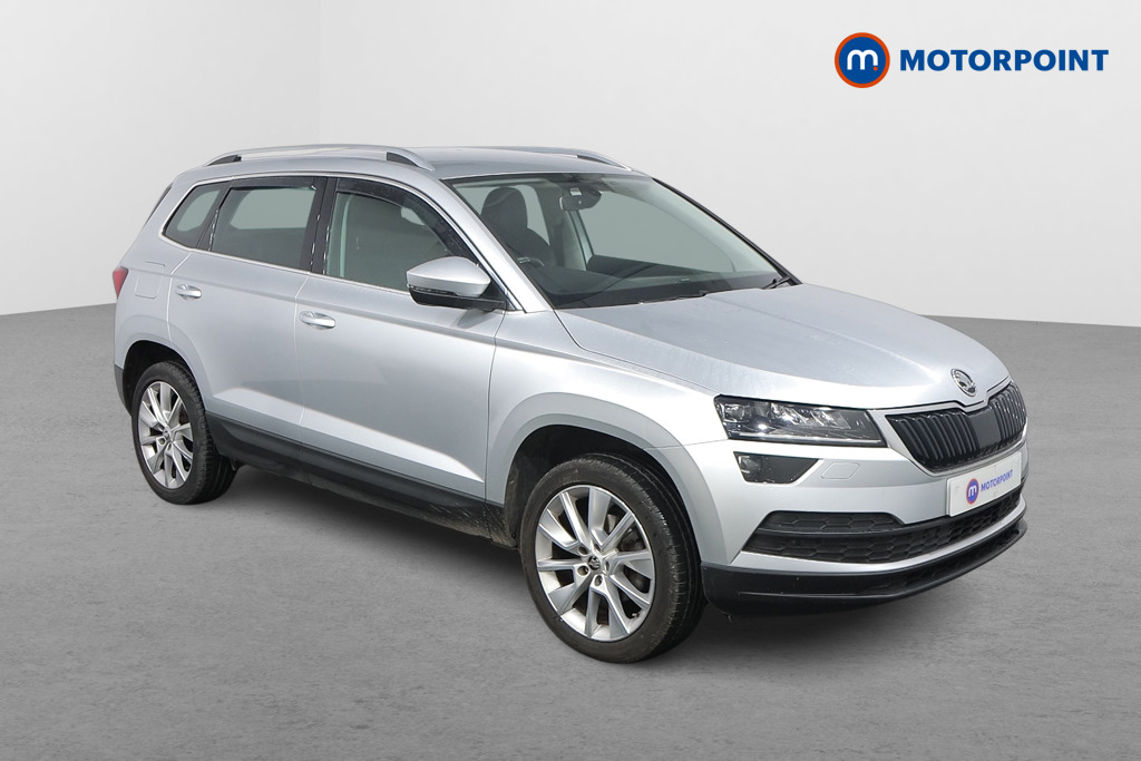 Skoda Karoq Se L Manual Petrol SUV - Stock Number (1589502) - Drivers side front corner