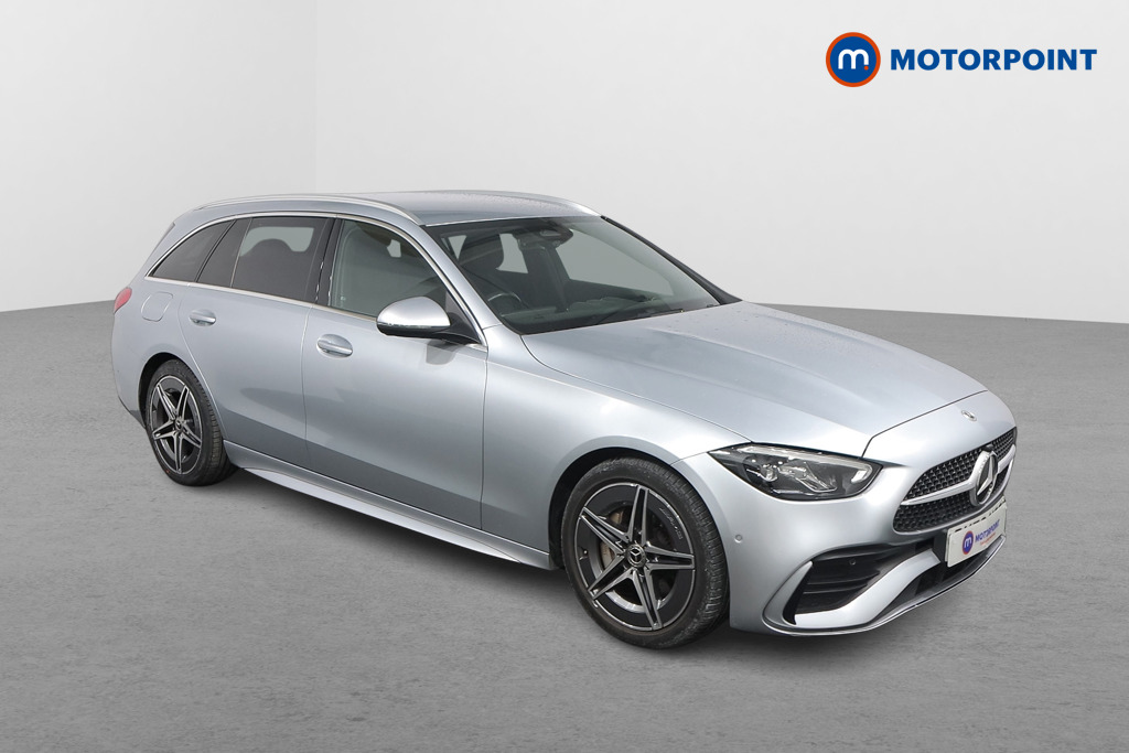 Mercedes-Benz C Class Amg Line Automatic Diesel Estate - Stock Number (1591717) - Drivers side front corner