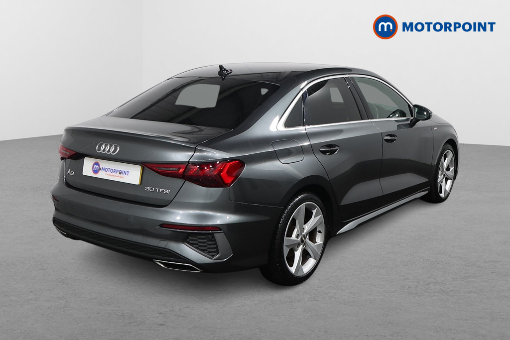 Audi A3 S Line Manual Petrol Saloon - Stock Number (1592224) - Drivers side rear corner