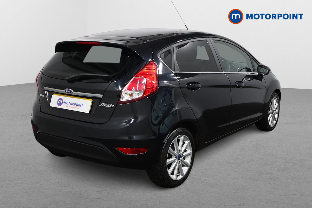 Ford Fiesta Titanium Manual Petrol Hatchback - Stock Number (1593492) - Drivers side rear corner