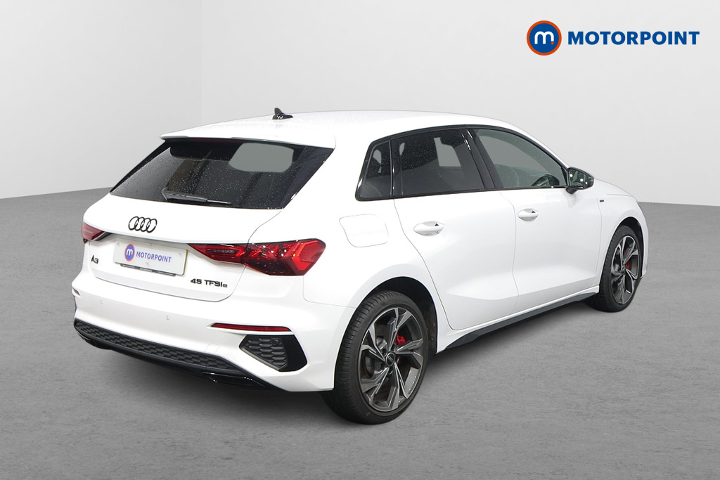 Audi A3 S Line Competition Automatic Petrol Plug-In Hybrid Hatchback - Stock Number (1595840) - Drivers side rear corner