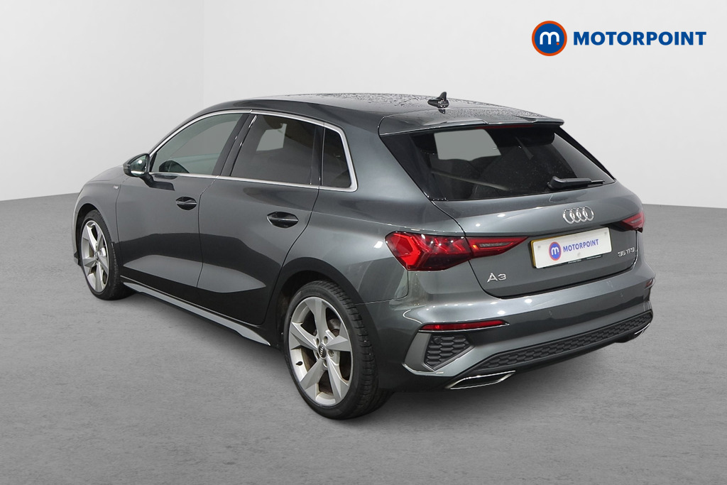 Audi A3 S Line Manual Petrol Hatchback - Stock Number (1596707) - Passenger side rear corner