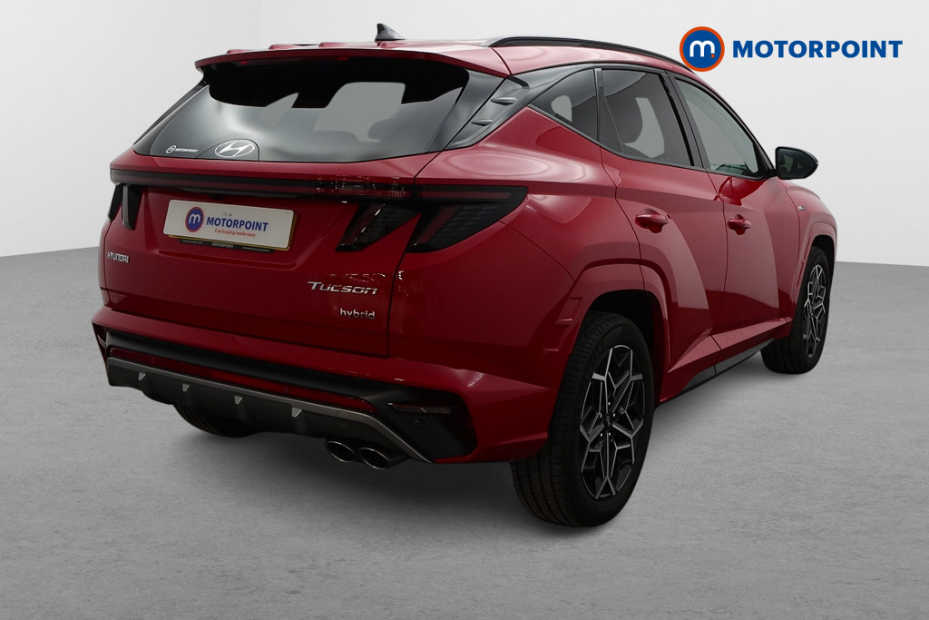 Hyundai Tucson N Line Automatic Petrol-Electric Hybrid SUV - Stock Number (1596917) - Drivers side rear corner