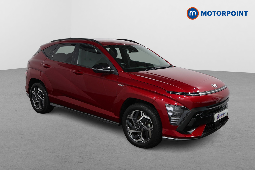 Hyundai Kona N Line S Automatic Petrol-Electric Hybrid SUV - Stock Number (1598017) - Drivers side front corner