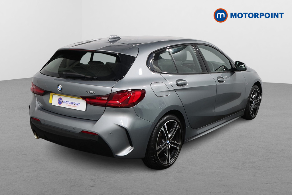 BMW 1 Series M Sport Automatic Petrol Hatchback - Stock Number (1598315) - Drivers side rear corner