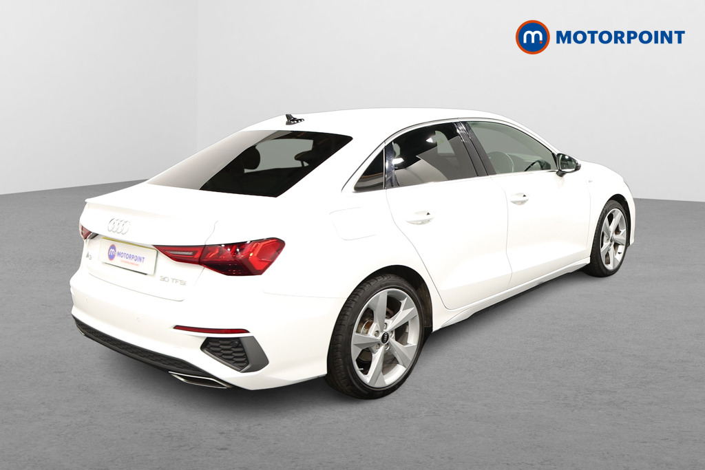 Audi A3 S Line Manual Petrol Saloon - Stock Number (1598740) - Drivers side rear corner