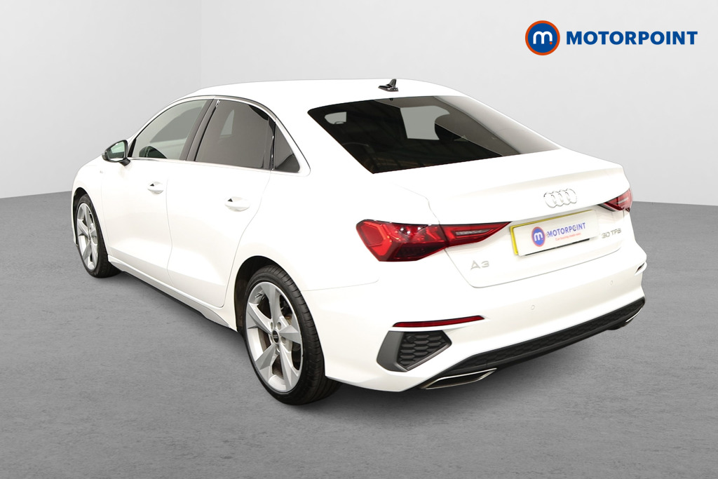 Audi A3 S Line Manual Petrol Saloon - Stock Number (1598740) - Passenger side rear corner