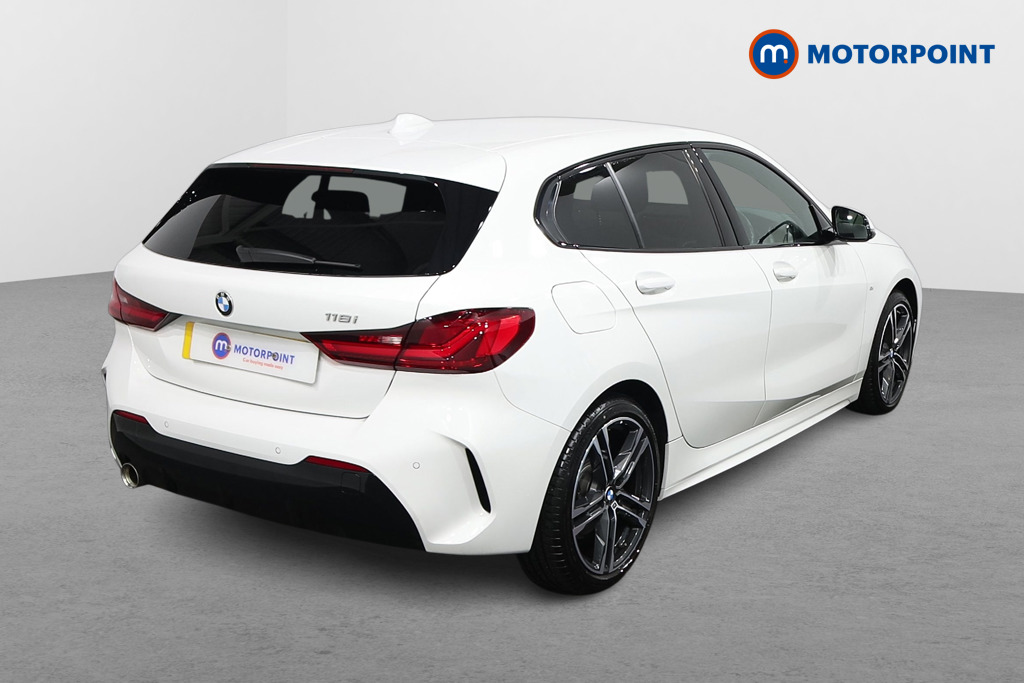 BMW 1 Series M Sport Manual Petrol Hatchback - Stock Number (1598778) - Drivers side rear corner