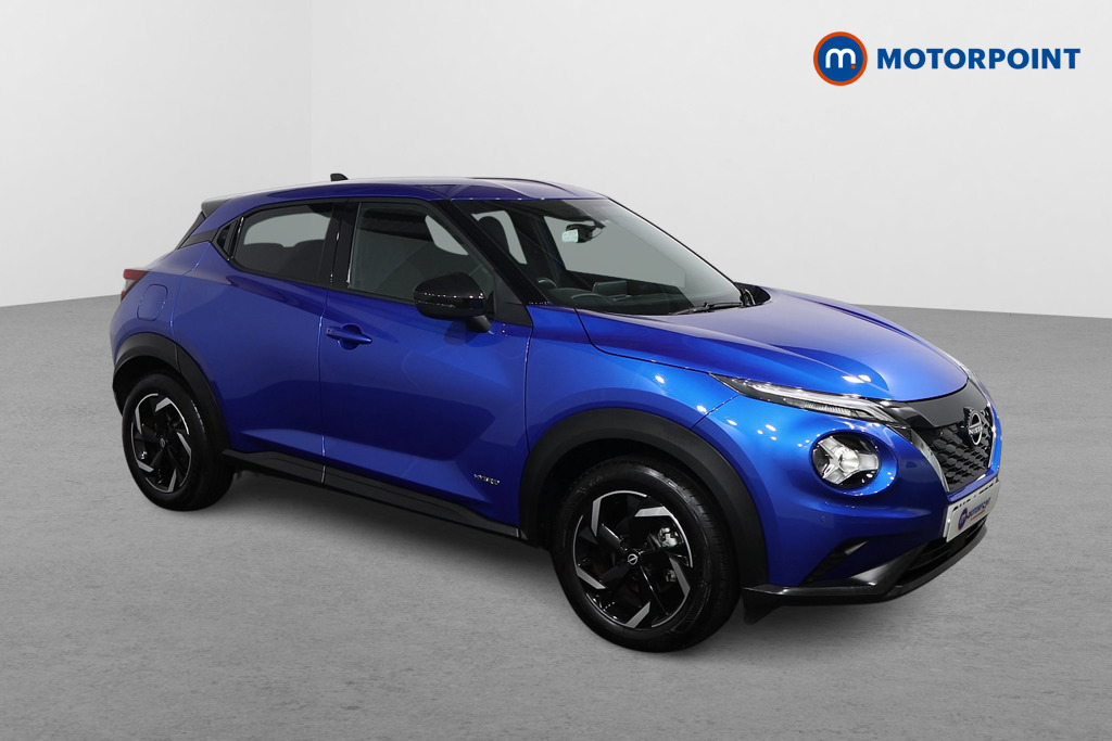 Nissan Juke N-Connecta Automatic Petrol-Electric Hybrid SUV - Stock Number (1598981) - Drivers side front corner